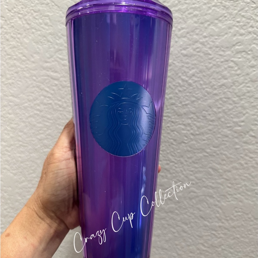 Starbucks Iridescent Purple Dome Tumbler